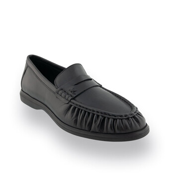 LLOYD N-Stride Collegeslipper in schwarz Glattleder