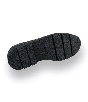 LM officine venete Loafer in schwarz Nubuk 
