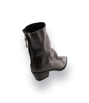 Mimmu l&auml;ssiger Westernboots in Fangofarben