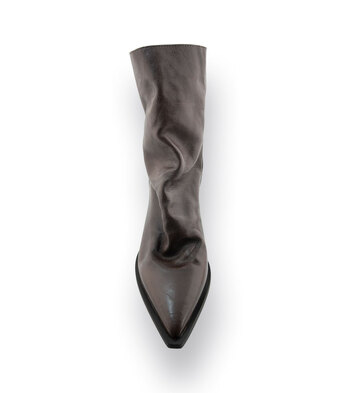Mimmu l&auml;ssiger Westernboots in Fangofarben