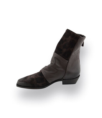 Mimmu Boots in braun Leoprint 