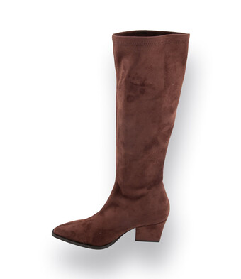 Miss Elastic stiefel in braun Stretchschaft