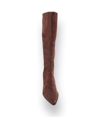 Miss Elastic stiefel in braun Stretchschaft