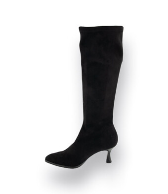 Miss Elastic stiefel in schwarz Stretchschaft