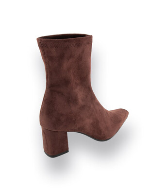 Miss Elastic stiefelette in braun Stretchschaft