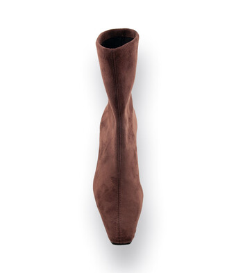Miss Elastic stiefelette in braun Stretchschaft