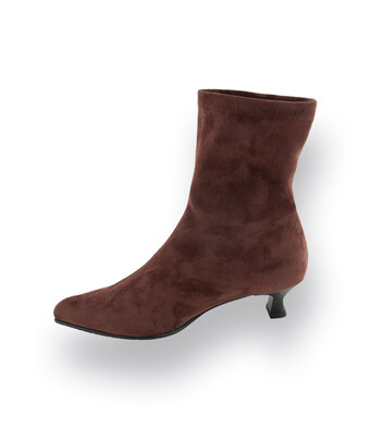 Miss Elastic Stiefelette in braun Stretchschaft