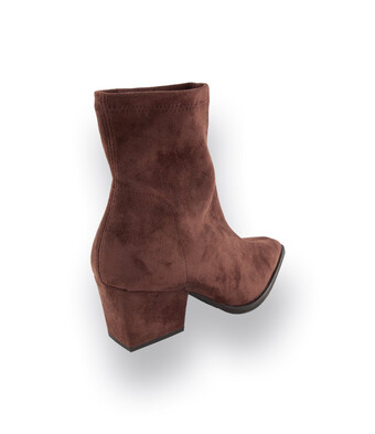 Miss Elastic stiefelette in braun Stretchschaft