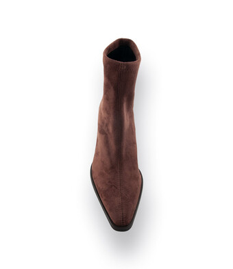 Miss Elastic stiefelette in braun Stretchschaft