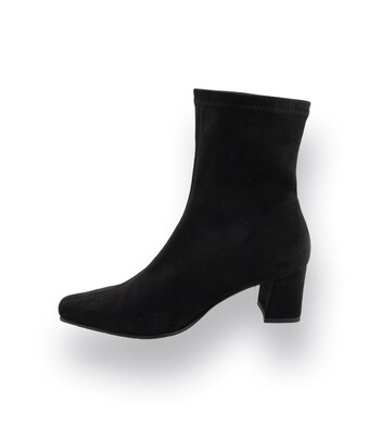 Miss Elastic stiefelette in schwarz Stretchschaft