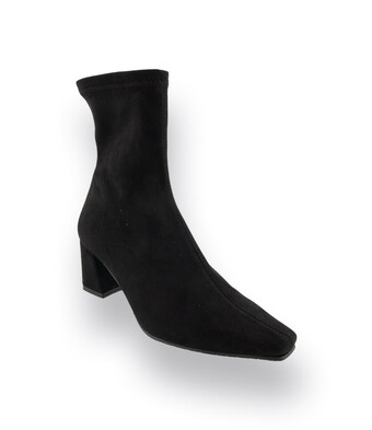 Miss Elastic stiefelette in schwarz Stretchschaft