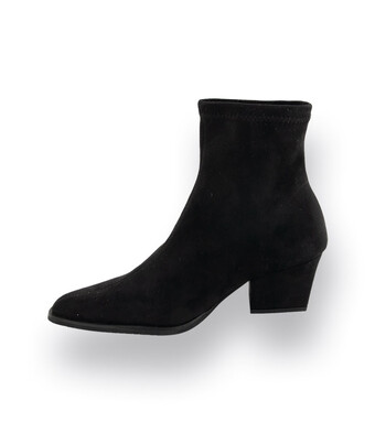 Miss Elastic stiefelette in schwarz Stretchschaft