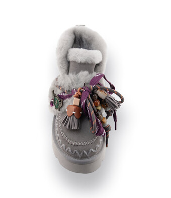 Nan Ku Couture in grau warmgefüttert GFH01