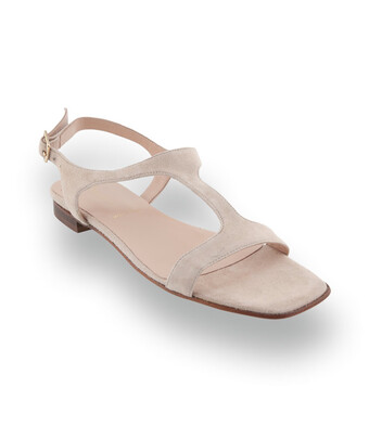 Pascucci Sandalette in beige velours