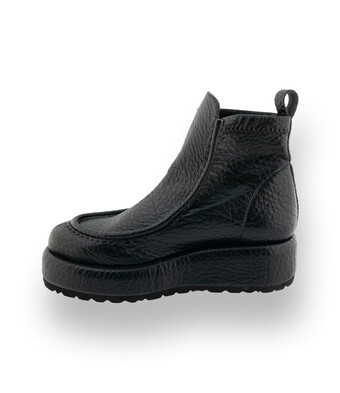 Pedro Miralles Weekend Stiefelette in schwarz mit Wulstnaht
