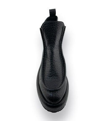 Pedro Miralles Weekend Stiefelette in schwarz mit Wulstnaht