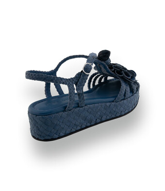 Pons Quintana Sandalette in Mittelblau