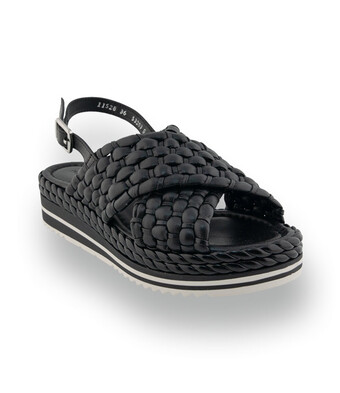 Pons Quintana Sandalette in Schwarz