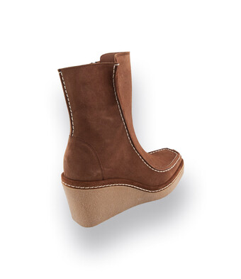 Pons Quintana Stiefelette in braun Nubuk