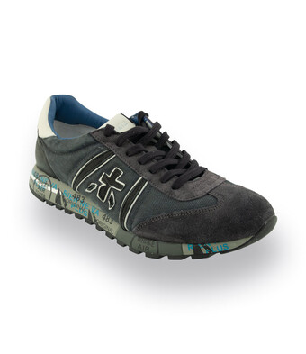 Premiata Lucy Herren Sneaker blau - anthrazit