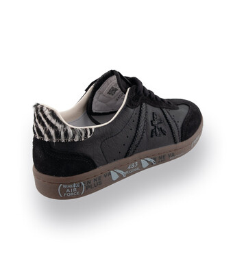 Premiata Bonnied - Sneaker in schwarz Lederkombi