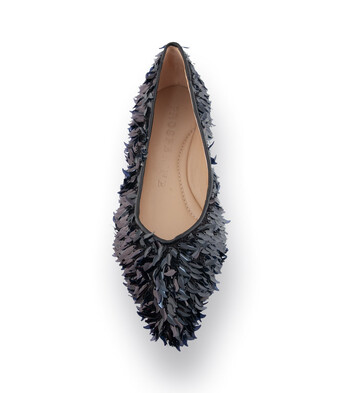Prosperine - Ballerina in schwarz mit Stiftpailetten