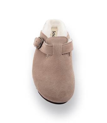 Scholl pANTOLETTE VORNE ZU FAE nEW MIT lAMMFELLFUTTER