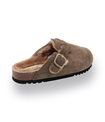 Scholl pANTOLETTE VORNE ZU FAE nEW MIT lAMMFELLFUTTER