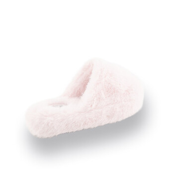 Scholl Hauspantoffel Flufie Mule in Rosa
