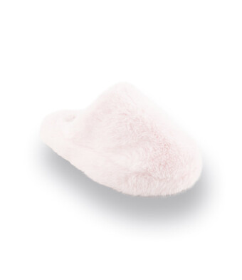 Scholl Hauspantoffel Flufie Mule in Rosa
