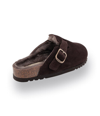 Scholl pANTOLETTE VORNE ZU FAE nEW MIT lAMMFELLFUTTER