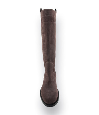 Status Stiefel in braun - taupe velours 