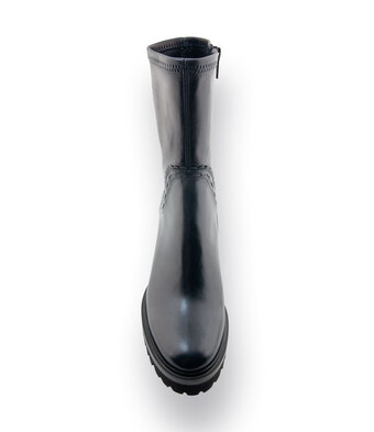 TRUMANS Stiefelette blau mit Profilsohle