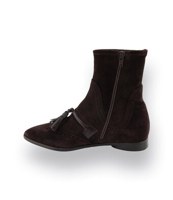 TRUMANS Stiefelette braun Quasten Lyra