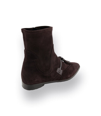 TRUMANS Stiefelette braun Quasten Lyra