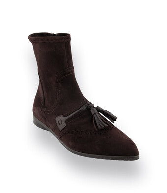 TRUMANS Stiefelette braun Quasten Lyra