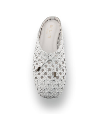 Unisa - Mule Baelo in reinem Wei&szlig;