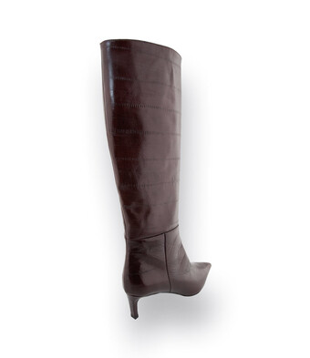 Zinda Langschaftstiefel in braun Aalleder