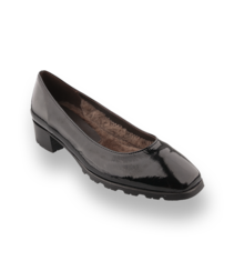 Brunate Lackpumps