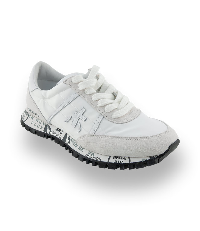 Premiata Sneaker Modell Sean in weiß | Schuhwahnsinn.de