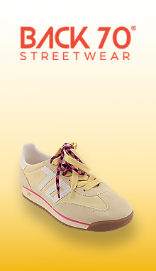 Back 70: Der Trend-Sneaker in Gelb für den Sommer 2026 Back 70 Sneaker in Gelb – Stylischer Retro-Look für Damen im Frühjahr 2026 bei Schuhwahnsinn