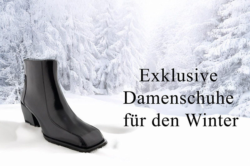 Damenstiefelette RAS im winterlichen Ambiente