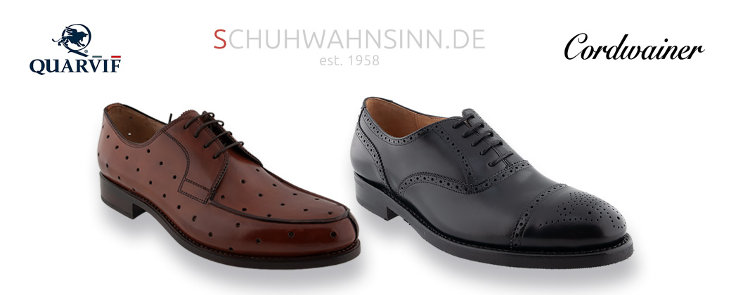 Rahmengenähte Herrenschuhe verschiedener Marken