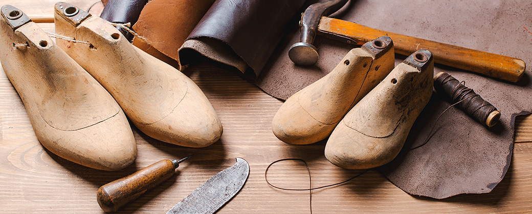 Rahmengenähte Herrenschuhe in edler Verarbeitung